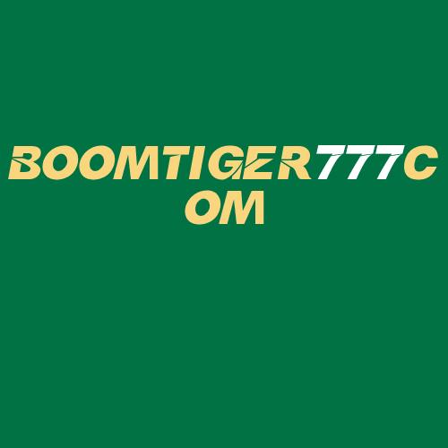 Logo da BOOMTIGER777COM