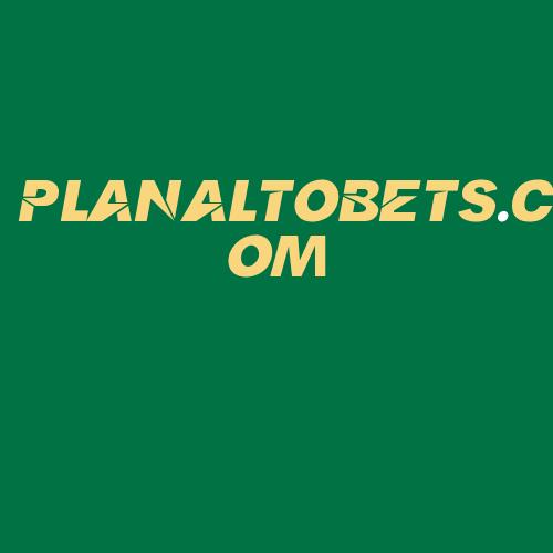 Logo da PLANALTOBETS